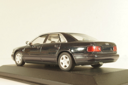 Audi A8 (D2) 1994, dark blue, Minichamps 1:43