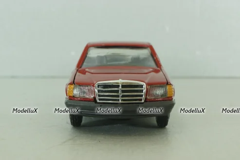 Mercedes 500 SE (W126) 1979 шейховоз, red, NZG 1:35 