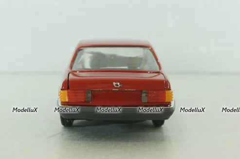 Mercedes 500 SE (W126) 1979 шейховоз, red, NZG 1:35 