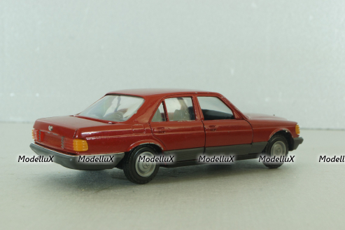 Mercedes 500 SE (W126) 1979 шейховоз, red, NZG 1:35 
