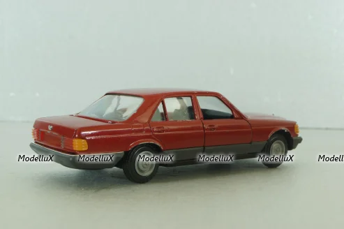 Mercedes 500 SE (W126) 1979 шейховоз, red, NZG 1:35 