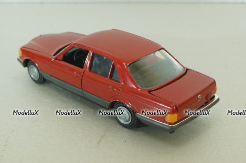 Mercedes 500 SE (W126) 1979 шейховоз, red, NZG 1:35 