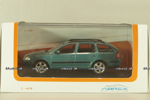 Skoda Octavia Combi 2000, green, 143AB-002Q, Abrex 1:43