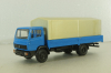 Mercedes 709-1114 truck, blue, 249, NZG 1:50