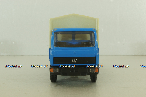 Mercedes 709-1114 truck, blue, 249, NZG 1:50