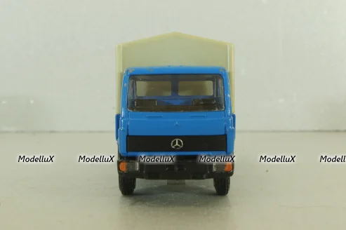 Mercedes 709-1114 truck, blue, 249, NZG 1:50