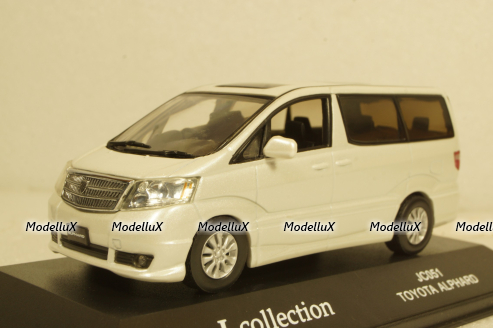 Toyota Alphard white, JC051, J-Collection 1:43