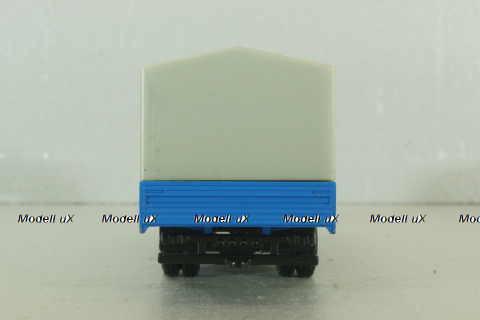 Mercedes 709-1114 truck, blue, 249, NZG 1:50