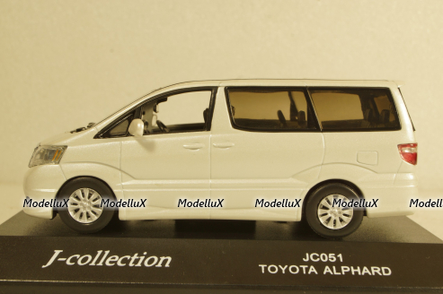 Toyota Alphard white, JC051, J-Collection 1:43