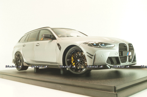BMW M3 (G81) Competition M XDrive Touring 2024, grey, 1813702, Solido 1:18