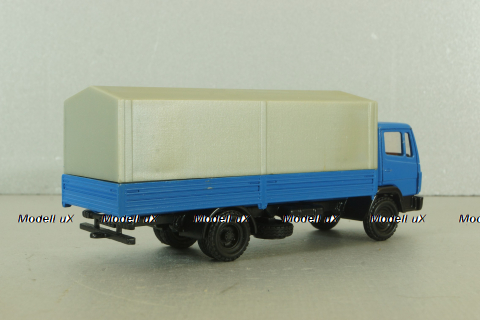 Mercedes 709-1114 truck, blue, 249, NZG 1:50