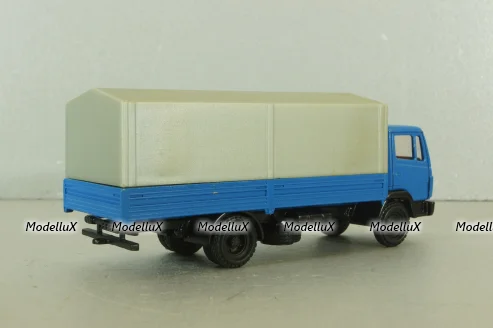 Mercedes 709-1114 truck, blue, 249, NZG 1:50