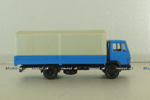 Mercedes 709-1114 truck, blue, 249, NZG 1:50