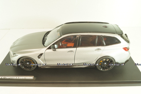 BMW M3 (G81) Competition M XDrive Touring 2024, grey, 1813702, Solido 1:18