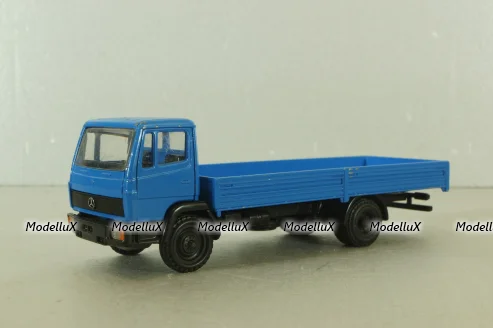 Mercedes 709-1114 truck, blue, 249, NZG 1:50