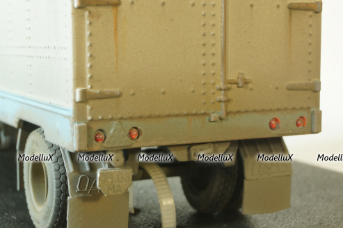 Зил-130В с п/прицепом Одаз, Improved Models 1:43