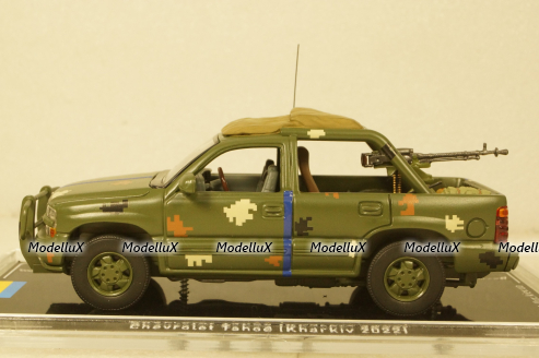 Chevrolet Tahoe, Тероборона г. Харьков 2022, TruckTyr 1:43