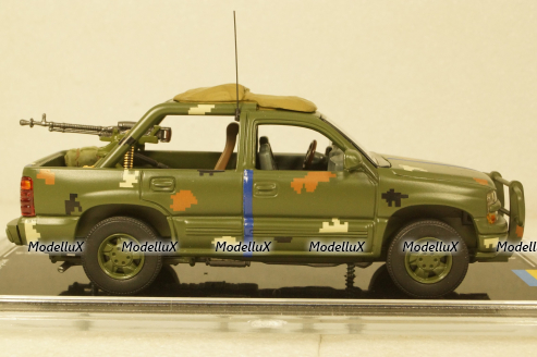 Chevrolet Tahoe, Тероборона г. Харьков 2022, TruckTyr 1:43