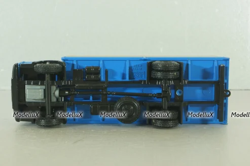 Mercedes 709-1114 truck, blue, 249, NZG 1:50