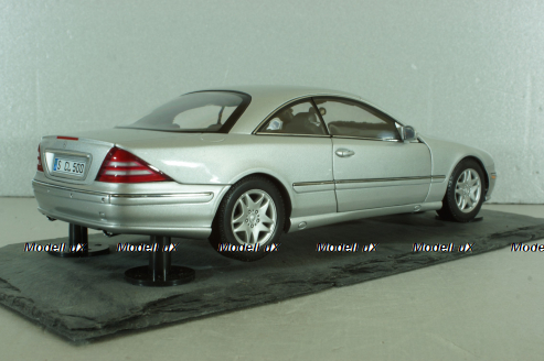 Mercedes-Benz CL 500 (C215) 1999, silver, B66960000, AutoArt 1:18