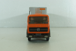 Mercedes 1632/1932 tractor with semi-trailer, orange, 186,NZG 1:50