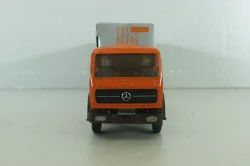 Mercedes 1632/1932 tractor with semi-trailer, orange, 186,NZG 1:50
