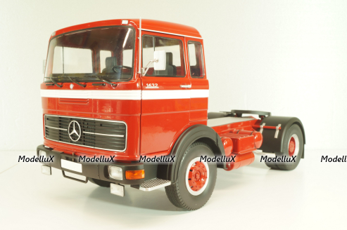 Mercedes LPS 1632 1969, tractor, red/black/white, RK180021, Road Kings 1:18