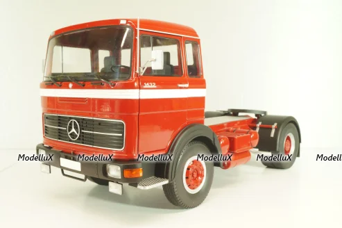 Mercedes LPS 1632 1969, tractor, red/black/white, RK180021, Road Kings 1:18