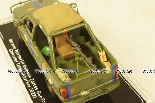 Chevrolet Tahoe, Тероборона г. Харьков 2022, TruckTyr 1:43