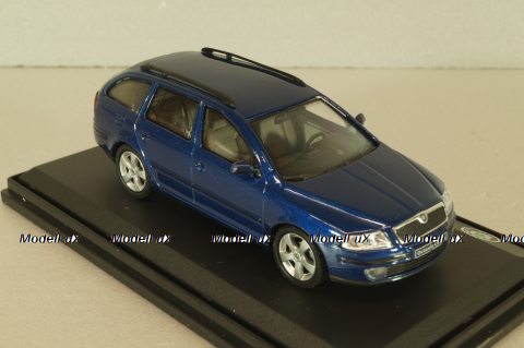 Skoda Octavia Combi 2000, blue, 143AB-002K, Abrex 1:43