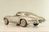 Chevrolet Corvette (C2) 1963, silver,  Franklin Mint 1:43