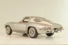 Chevrolet Corvette (C2) 1963, silver,  Franklin Mint 1:43