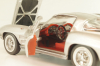 Chevrolet Corvette (C2) 1963, silver,  Franklin Mint 1:43