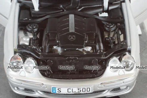 Mercedes-Benz CL 500 (C215) 1999, silver, B66960000, AutoArt 1:18