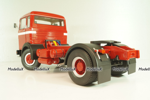 Mercedes LPS 1632 1969, tractor, red/black/white, RK180021, Road Kings 1:18
