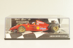 Ferrari 1996 Launch version M. Schumacher, World Champion 1994 and 1995 Formula 1, F1, 510964391, Minichamps 1:43