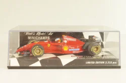 Ferrari 1996 Launch version M. Schumacher, World Champion 1994 and 1995 Formula 1, F1, 510964391, Minichamps 1:43