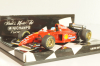 Ferrari 1996 Launch version M. Schumacher, World Champion 1994 and 1995 Formula 1, F1, 510964391, Minichamps 1:43