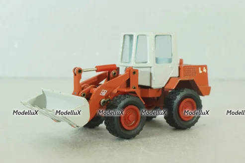 O&K L4 Wheel Loader, red/white, NZG 1:50