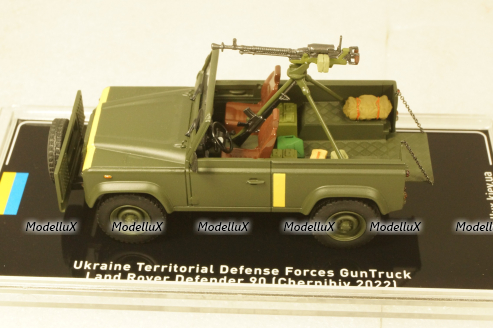 Land Rover Defender 90, Тероборона г. Чернигов 2022, TruckTyr 1:43