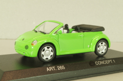 Volkswagen New Beatle Cabriolet 1994 Concept 1, green, ART.265, Detail Cars 1:43