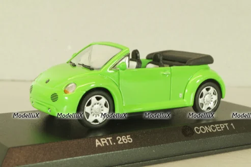Volkswagen New Beatle Cabriolet 1994 Concept 1, green, ART.265, Detail Cars 1:43