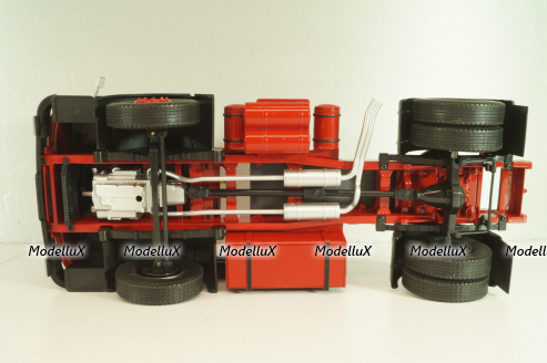 Mercedes LPS 1632 1969, tractor, red/black/white, RK180021, Road Kings 1:18