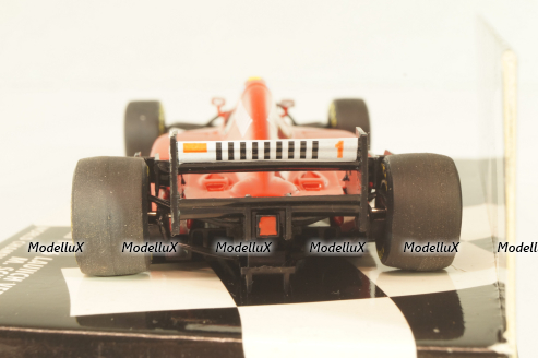 Ferrari 1996 Launch version M. Schumacher, World Champion 1994 and 1995 Formula 1, F1, 510964391, Minichamps 1:43