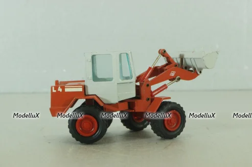 O&K L4 Wheel Loader, red/white, NZG 1:50