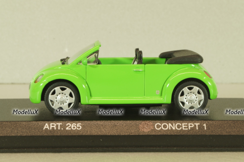 Volkswagen New Beatle Cabriolet 1994 Concept 1, green, ART.265, Detail Cars 1:43