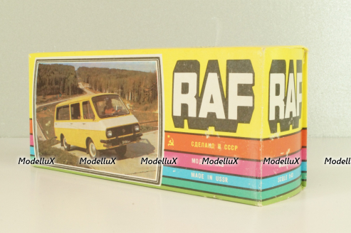 Раф-22031, скорая медицинская помощь, август 88г., Тантал/Радон 1:43