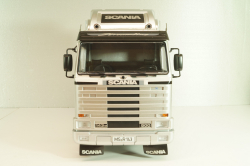 Scania 143M 500 Streamlinie 1995, tractor, silver/black, RK180103, Road Kings 1:18