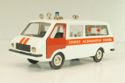 Раф-22031, скорая медицинская помощь, август 88г., Тантал/Радон 1:43