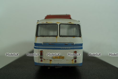 Лаз-695Н "уставший", бело-синий, Improved Models 1:43